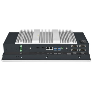 MiTAC P156-11TGS 15.6" Fanless Panel Computer with Intel Core i3/i5/i7/Celeron, 2x GbE LAN, up to 32 GB memory, variable I/O